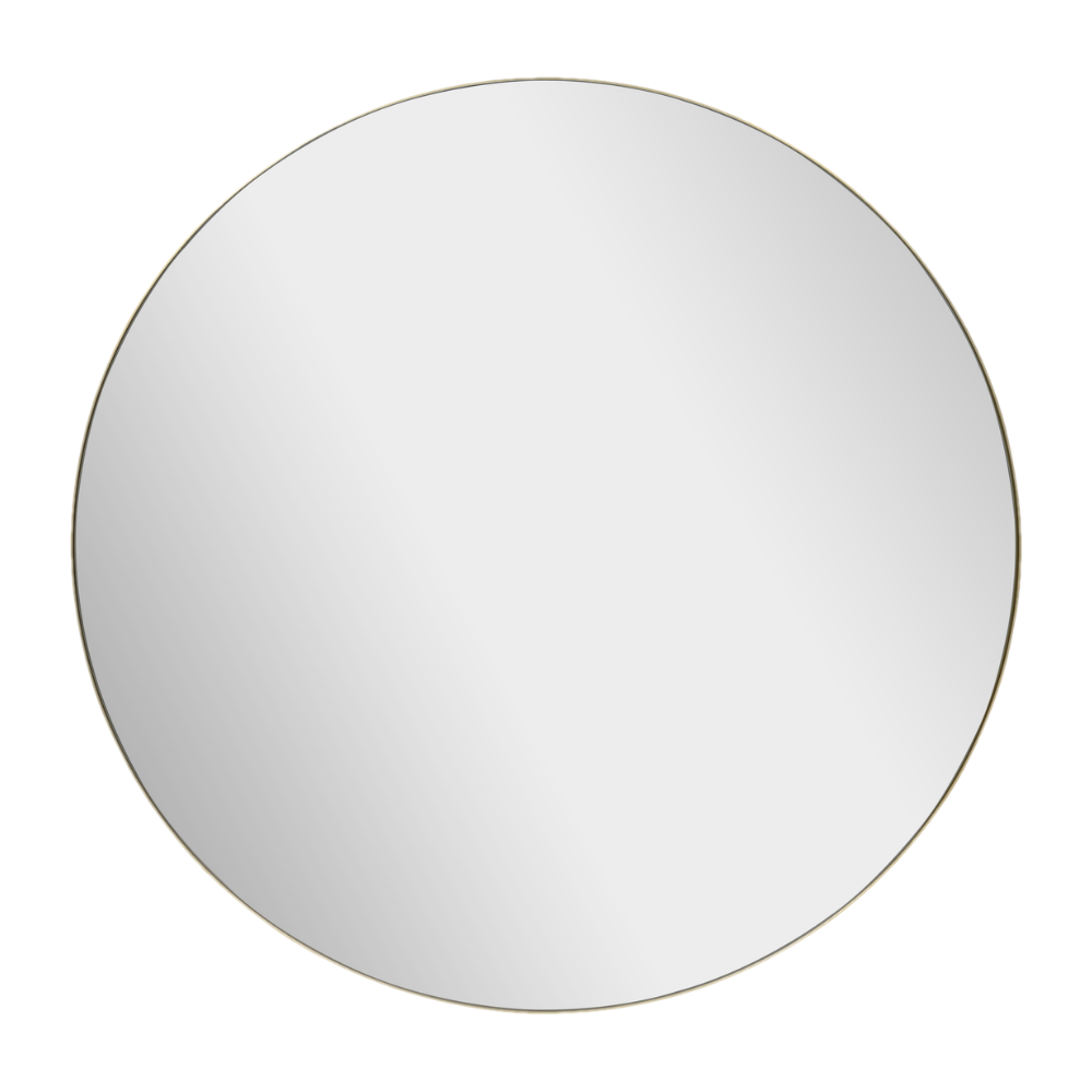 Plieger Golden round spiegel