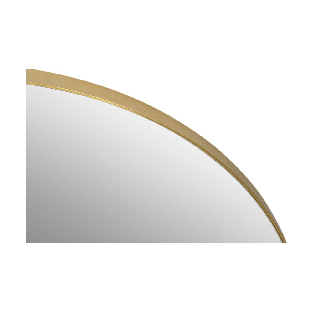 Plieger Golden round spiegel