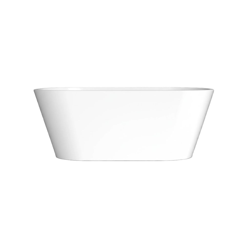 Lavigo Fusine bad back-to-wall Mat Wit - 170x73cm